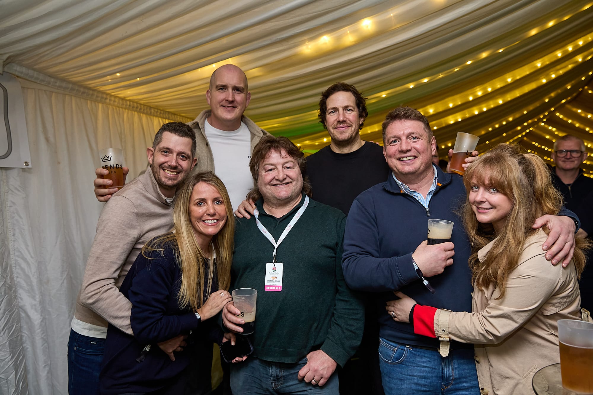 England vs Ireland — three Irish legends with guests in the Legends Lounge